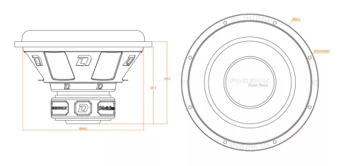 DL Audio Phoenix black bass 15 сабвуфер