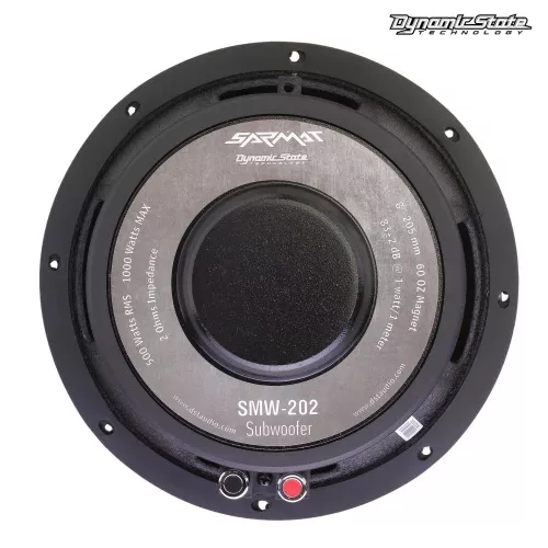 Фото dynamic state sarmat smw-202 сабвуфер Dynamic State SARMAT SMW-202 сабвуфер