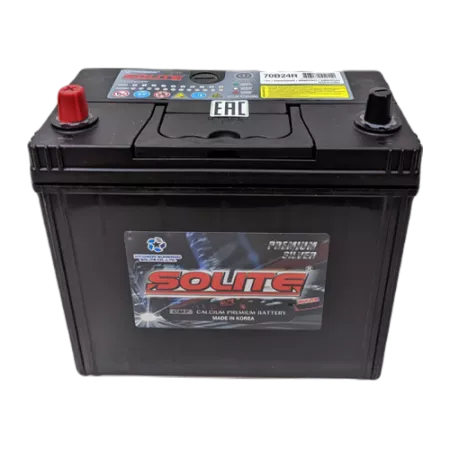 Solite Silver 70B24R 59Ач 520А аккумулятор автомобильный