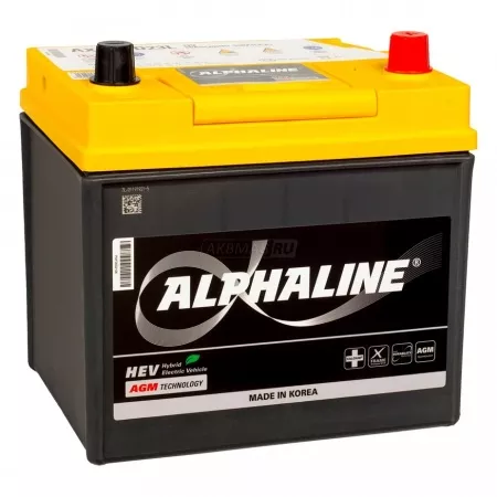 Alphaline AGM AX S55D23L 50Ач 550А аккумулятор автомобильный