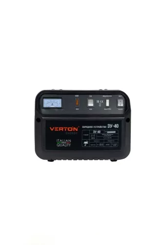 Фото зарядное устройство verton energy (1000вт.12/24в.30-350ач) зу-40 Зарядное устройство VERTON Energy (1000Вт.12/24В.30-350Ач) ЗУ-40