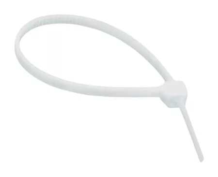 Хомут стяжка нейлон. 300/8 (100шт)  белый