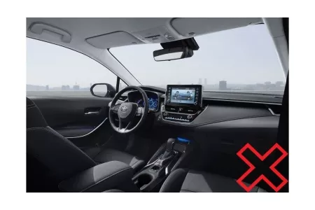 Рамка для установки в Toyota Corolla (2018+) MFA дисплея