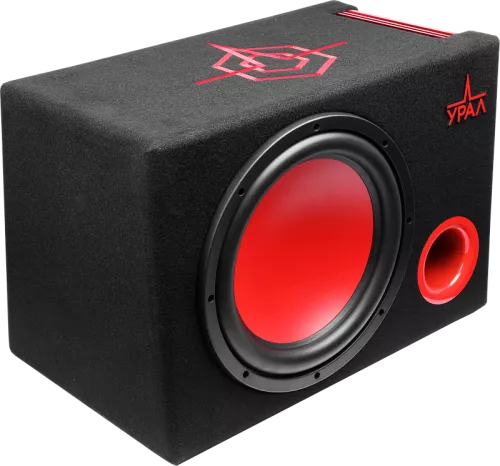 Фото ural ac-у12a черный активный корпусной сабвуфер Ural AC-У12A ЧЕРНЫЙ активный корпусной сабвуфер