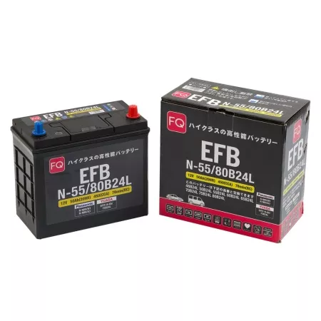 Аккумулятор FQ EFB N-55 80B24L ёмк.50 Ач. п.т. 450 а