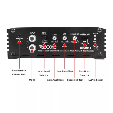 Recoil DI 600.1 усилитель