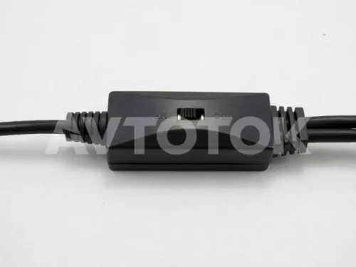 Кабель разветвитель Toyota для подключения CD-changer и MP3 адаптера 6+6 с активной кнопкой