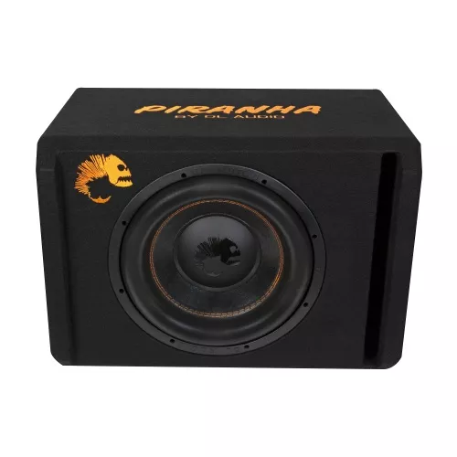 Фото dl audio piranha 12a black v.2 активный корпусной сабвуфер DL Audio Piranha 12A Black V.2 активный корпусной сабвуфер
