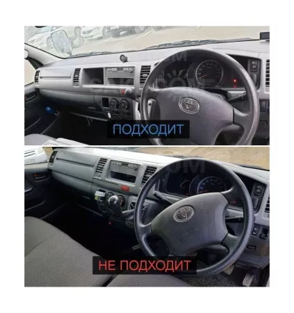 Рамка для установки в Toyota Hiace 2010+ MFA дисплей (правый руль) тип2