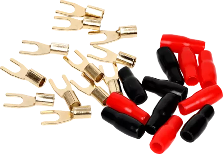 URAL НКАВ-ТТ1012 обжимная клемма (u-образная, типа «вилка») для акустического кабеля (4,2ММ)