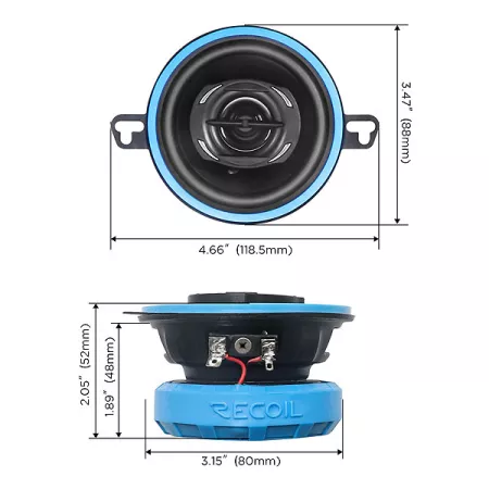 Recoil Blue RCX-35 Coax 