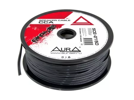 Aura SCE-2150MKII кабель акустический черный 16GA (100м) (с характеристиками)