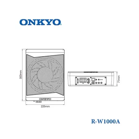 Onkyo R-W1000A активный корпусной сабвуфер