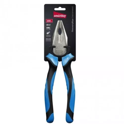 Пассатижи Smartbuy Tools 200мм комбинированные, 2-х комп. рукоятка CR-V