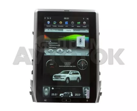 Штатная магнитола Tesla Toyota Land Cruiser 200 (2016-2018) CF-3135N