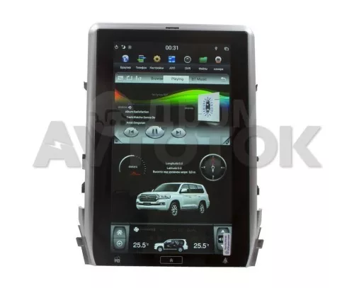 Фото штатная магнитола tesla toyota land cruiser 200 (2016-2018) cf-3135n Штатная магнитола Tesla Toyota Land Cruiser 200 (2016-2018) CF-3135N
