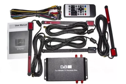 Цифровой DVB-T2 тюнер 4 Антенны до 160 км/ч DT9-1_