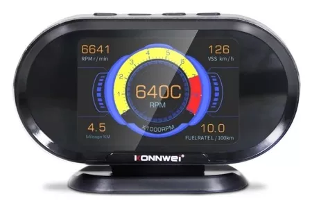 Автосканер Konnwei KW 206 (цветной экран, рус, язык, все протоколы)