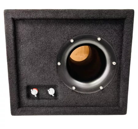 Корпус для сабвуфера BOX-10Т40 черный ( 10", 40 л. 110 труба)