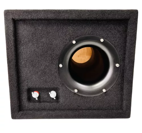 Фото корпус для сабвуфера box-10т40 черный ( 10", 40 л. 110 труба) Корпус для сабвуфера BOX-10Т40 черный ( 10", 40 л. 110 труба)