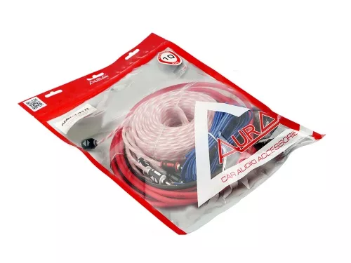 Фото aura amp-1410 комплект кабелей для усилителя 10 awg Aura AMP-1410 комплект кабелей для усилителя 10 AWG