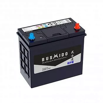 BUSHIDO EFB 75B24L CA 50Ач 480А аккумулятор автомобильный BUSHIDO EFB 75B24L CA 50Ач 480А аккумулятор автомобильный