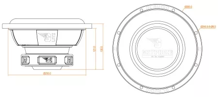 DL Audio Gryphon Lite 10 SE v.2 сабвуфер