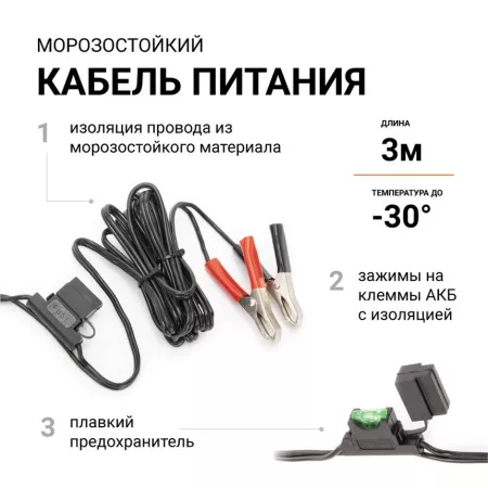 Компрессор Агрессор 12V/23A 280W,50л/мин AGR-50L