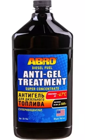 ABRO MASTERS DA-946  антигель для дизельного топлива 946ml
