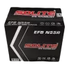 Фото solite efb n55r 50ач аккумулятор автомобильный Solite EFB N55R 50Ач аккумулятор автомобильный