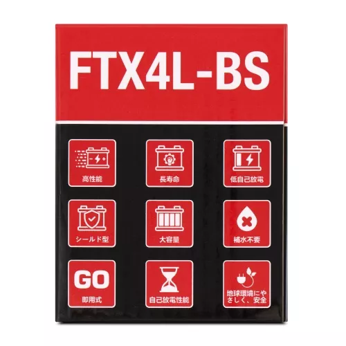 Фото аккумулятор fq ftx4l agm  емк.3.0а/ч; п.т.50а Аккумулятор FQ FTX4L AGM  емк.3.0А/ч; п.т.50А
