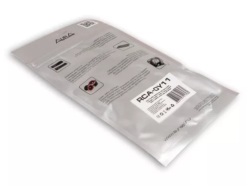 Фото aura rca-0y11 rca y-разветвитель (2шт) Aura RCA-0Y11 RCA Y-разветвитель (2шт)