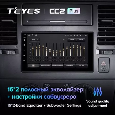 Teyes CC2 PLUS 7" 4+64G