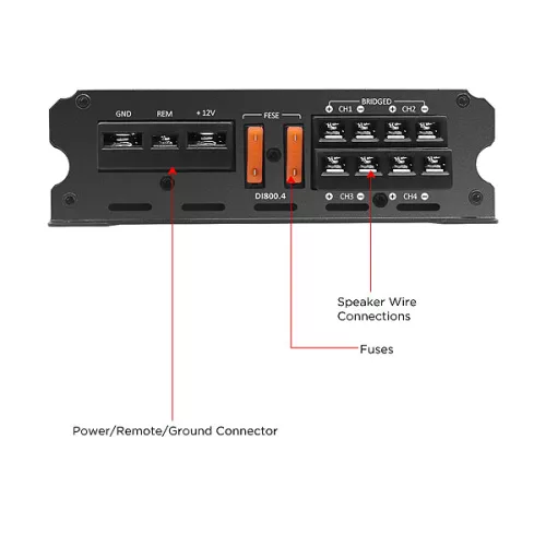 Фото recoil di 800.4 усилитель Recoil DI 800.4 усилитель
