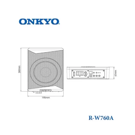 Onkyo R-W760A активный корпусной сабвуфер