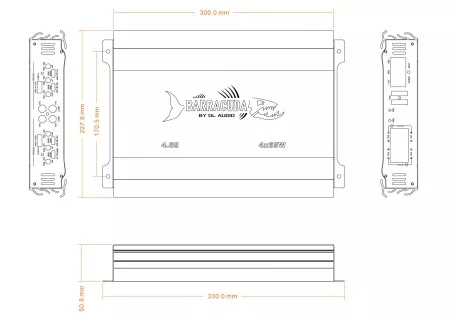 DL Audio Barracuda 4.65 усилитель