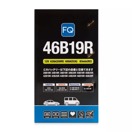 Фото аккумулятор fq 46b19r 42ач 400а Аккумулятор FQ 46B19R 42Ач 400А