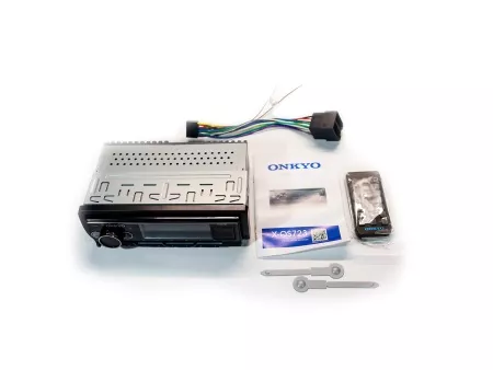 Onkyo X-QS723 LossLess USB BT DSP автомобильная процессорная магнитола