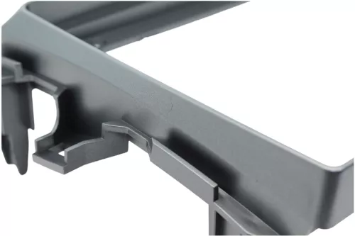 Рамка для установки в Toyota Corolla (2006-2013) (антрацит) без воздуховодов MFB