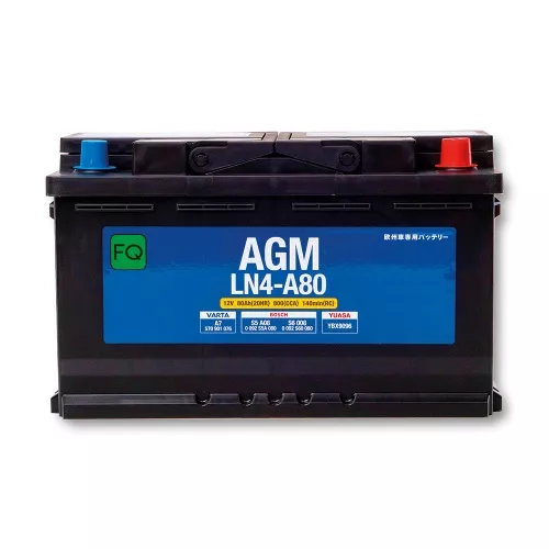 Фото аккумулятор fq agm ln4-a80 ёмк.80 ач. п.т. 800 а Аккумулятор FQ AGM LN4-A80 ёмк.80 Ач. п.т. 800 а