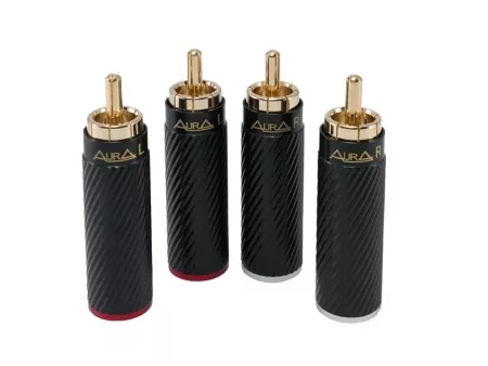 Aura RCA-P616 RCA коннектор, 6 мм вход, (4 шт)