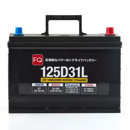 Аккумулятор FQ JIS RED 125D31L 100Ah