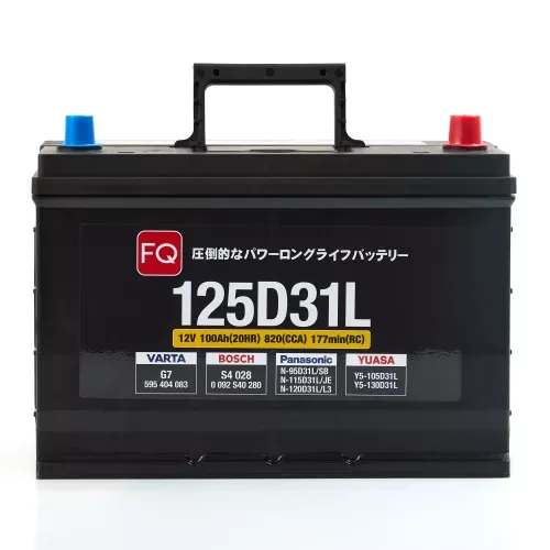 Фото аккумулятор fq jis red 125d31l 100ah Аккумулятор FQ JIS RED 125D31L 100Ah