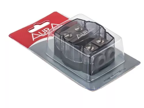 Фото aura fhm-2148 держатель на 2 предохранителя mini anl Aura FHM-2148 держатель на 2 предохранителя mini ANL