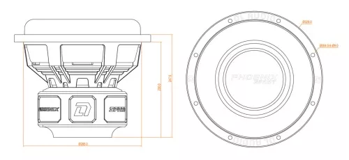 Фото dl audio phoenix sport 12 сабвуфер DL Audio Phoenix Sport 12 сабвуфер