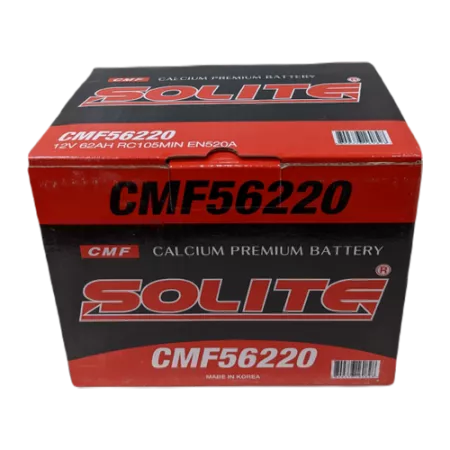 Аккумулятор автомобильный Solite CMF 56220 емк.62А/ч п.т.520а