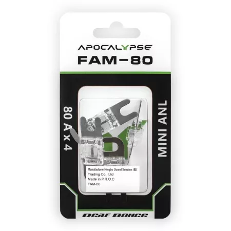 Deaf Bonce Apocalypse FAM-80 предохранитель miniANL 80 A