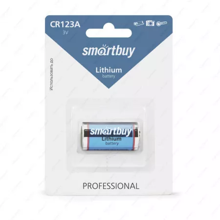 Элемент питания Smartbuy CR123A/1B (SBBL-123A-1B)