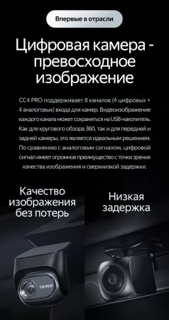 Фото teyes ts96 камера переднего вида (видеорегистратор) teyes cc4 pro TEYES TS96 камера переднего вида (Видеорегистратор) Teyes CC4 Pro