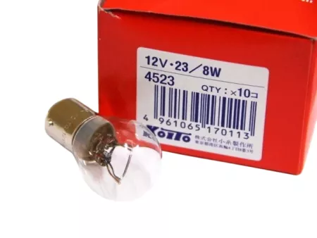 Лампа Koito 12V 23/8/3W S25